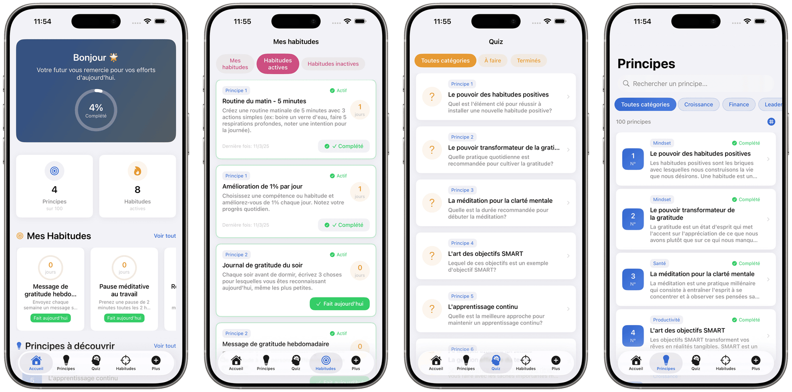 100 Principes screenshot