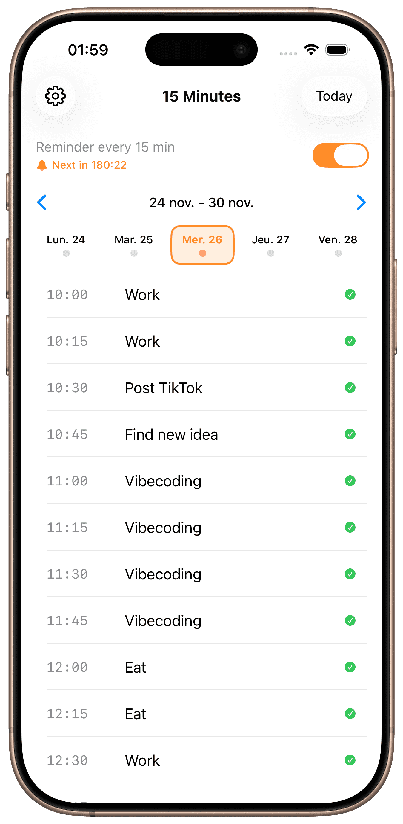 15 Minutes screenshot