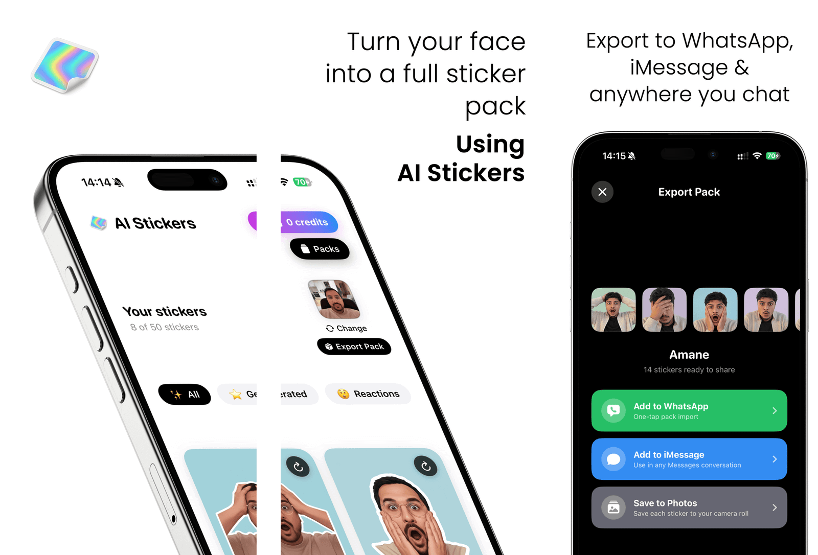 AI Stickers screenshot