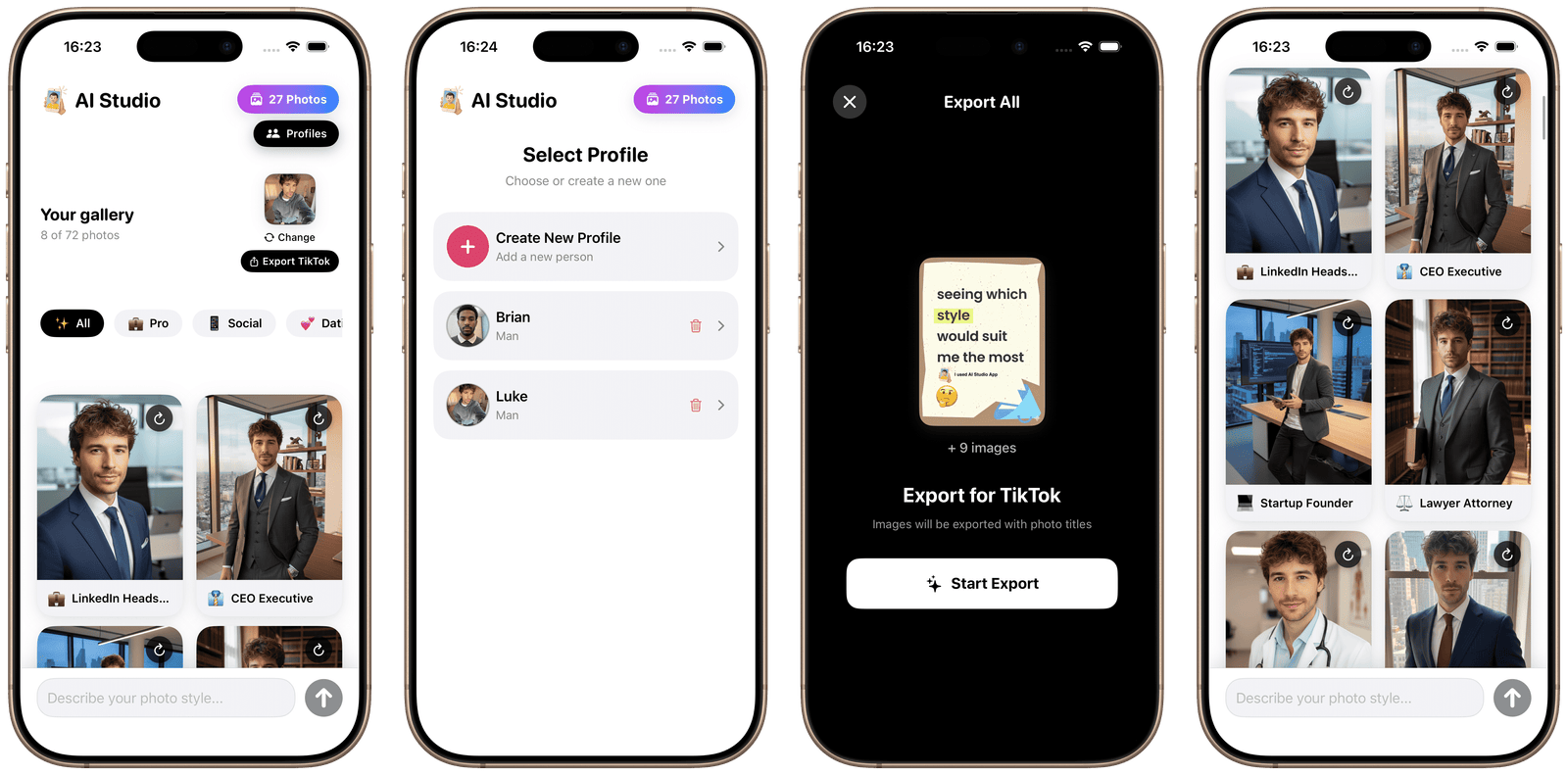 AI Studio screenshot