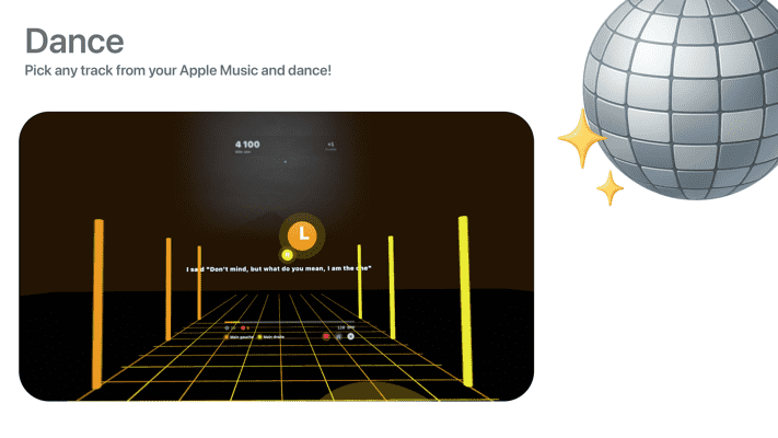 Dance screenshot