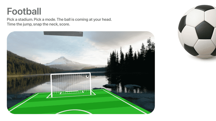 Football screenshot