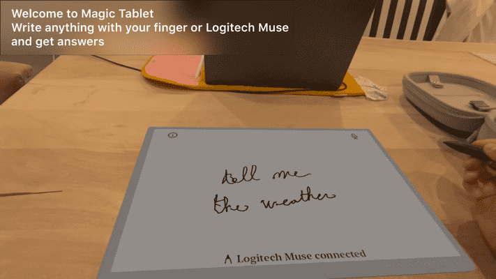 Magic Tablet screenshot