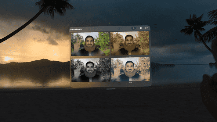 Persona Booth Vision screenshot