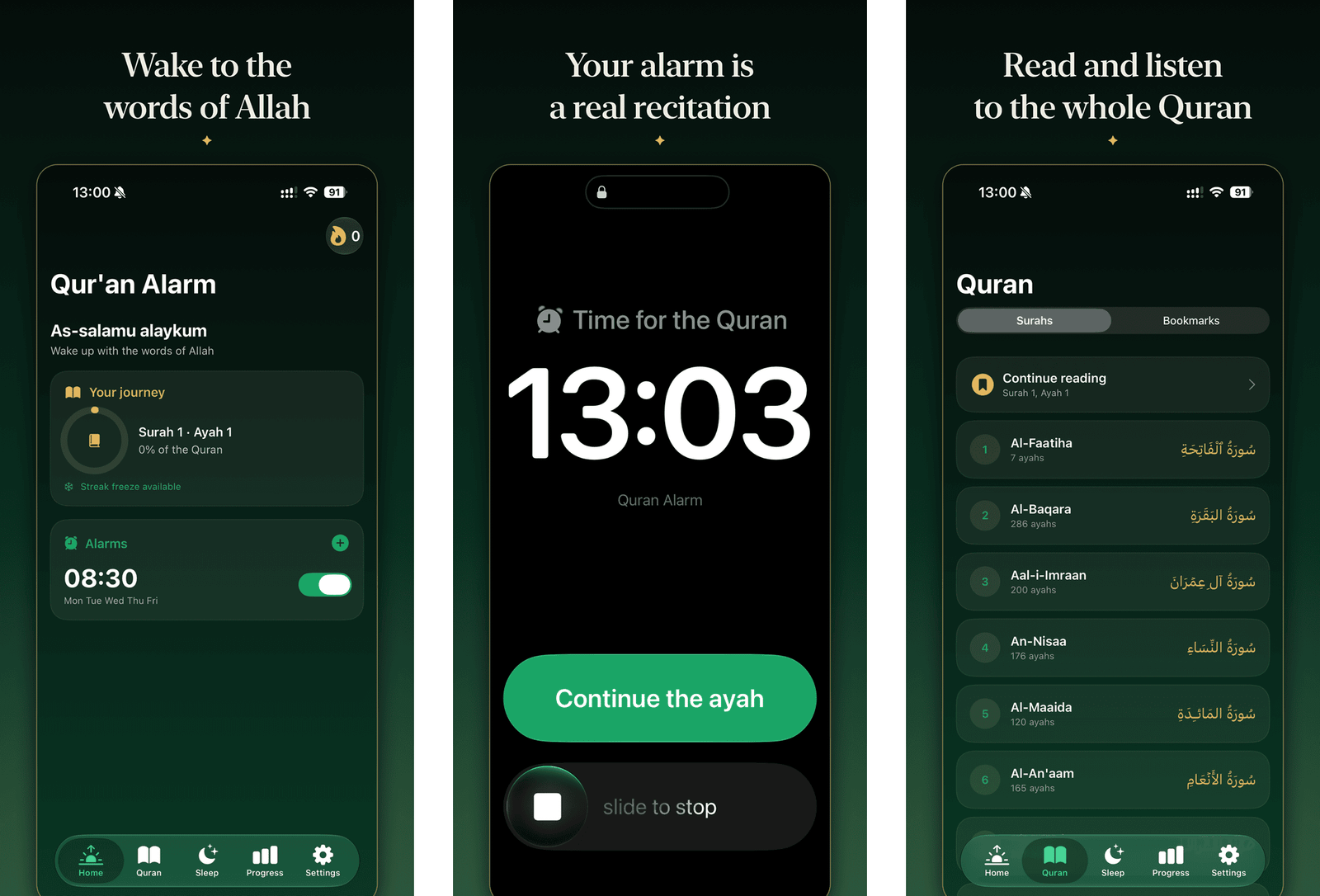 Quran Alarm screenshot